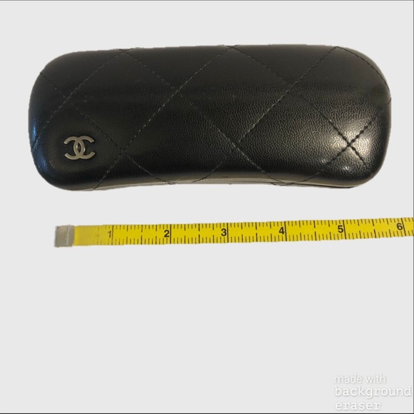 Authentic Chanel Quilted Leather Glasses Case - Picture 6 of 8